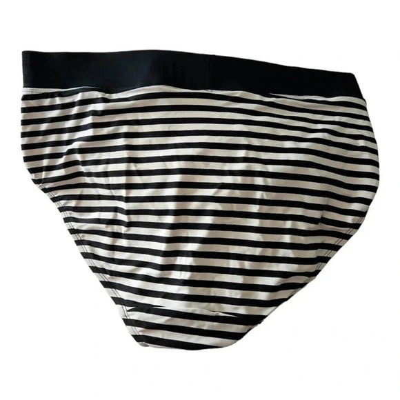 Swim by Cacique multicolor striped High Waisted Bottom Women's Size 14 - Picture 2 of 5